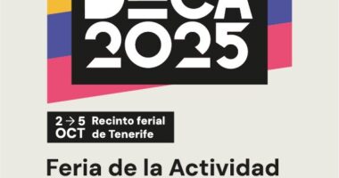 La Feria de la Actividad Física y el Deporte de Canarias, ExpoDeca 2025, se celebrará del 2 al 5 de octubre en el Recinto Ferial de Tenerife