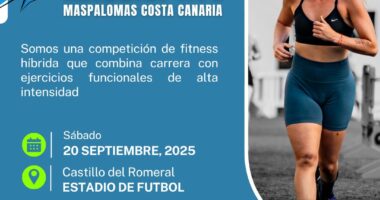 San Bartolomé de Tirajana será el escenario de uno de los eventos deportivos más exigentes y emocionantes del año: la HYBRID RACE AX-WFC 2025