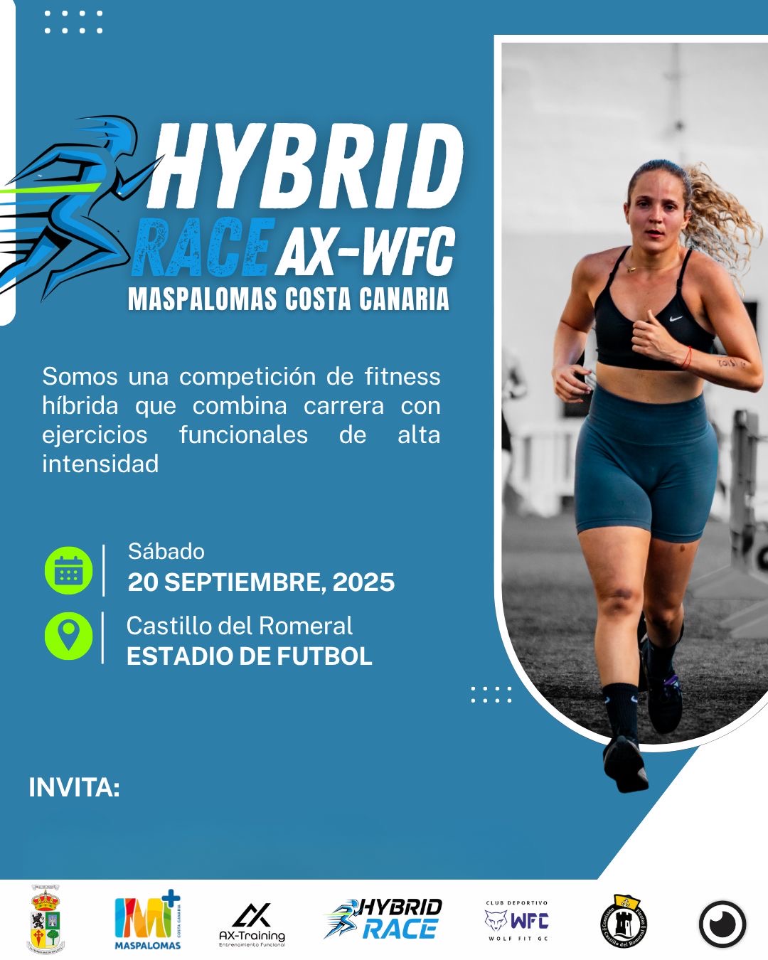 San Bartolomé de Tirajana será el escenario de uno de los eventos deportivos más exigentes y emocionantes del año: la HYBRID RACE AX-WFC 2025