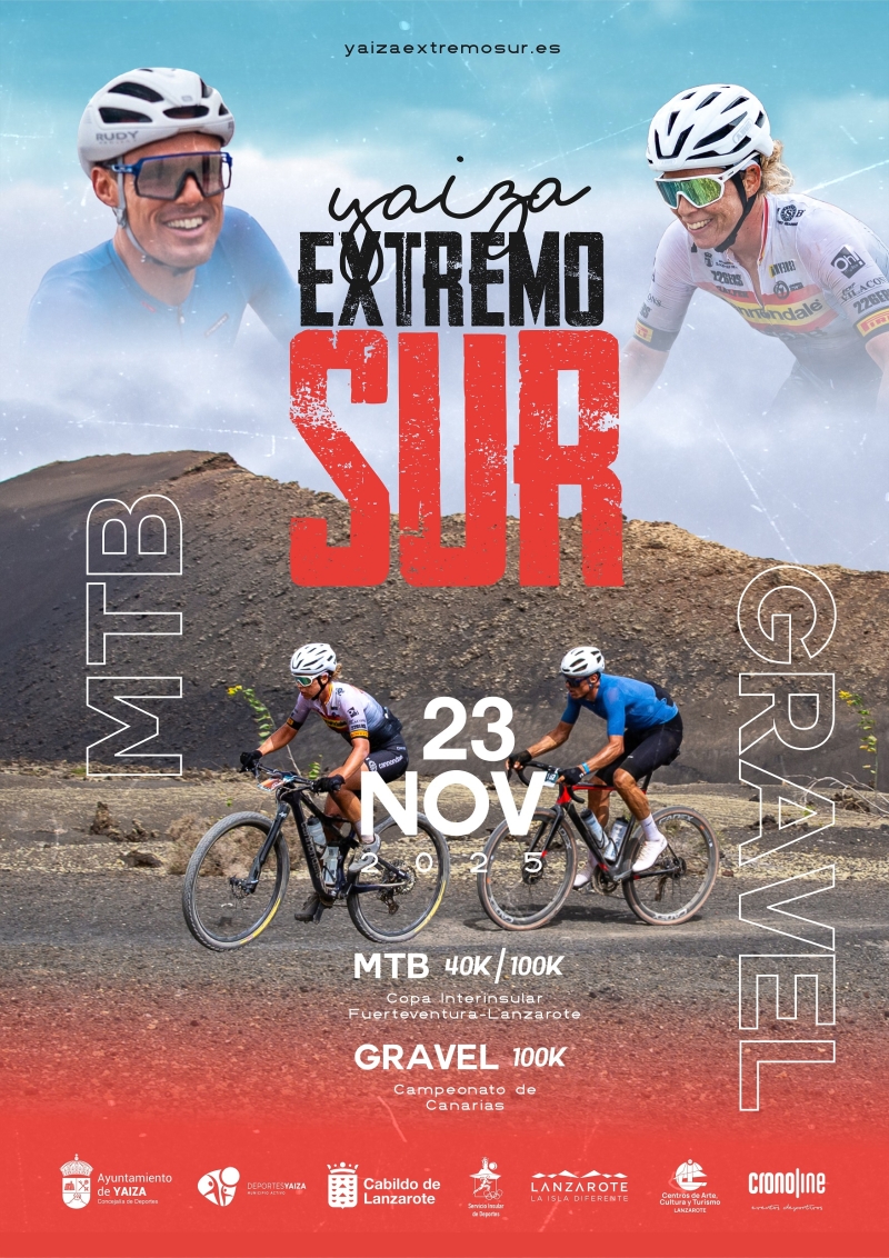 Los 22 y 23 de noviembre no puedes perderte la VI edición de Yaiza Extremo Sur un referente en Canarias para los amantes del mtb