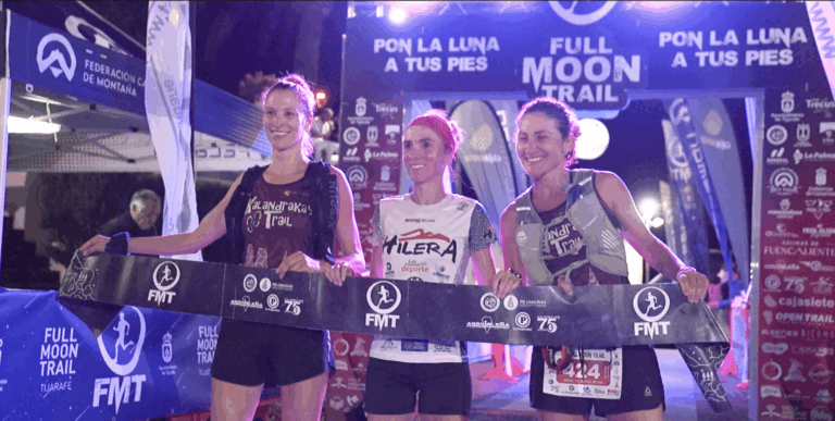 Más de 750 corredores y una noche para recordar en la Full Moon Trail, prueba reina del trail nocturno canario