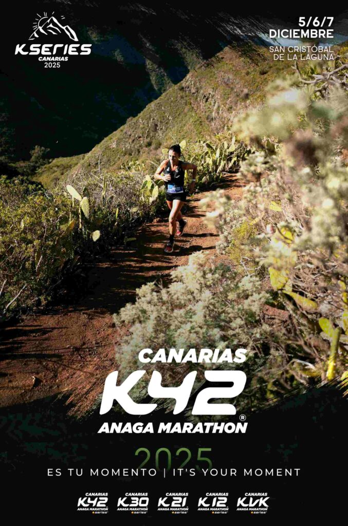 XV edición de la K42 Canarias Anaga Marathon inicie una edición que ya es récord antes de comenzar: los 2.500 dorsales disponibles, agotados