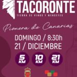 Tacoronte se prepara para celebrar a lo grande la XXXV Media Maratón Ciudad de Tacoronte