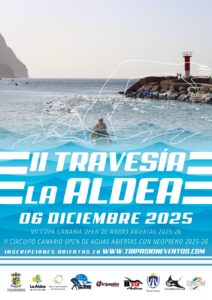 Vuelve un evento especial del calendario canario de aguas abiertas: la II Travesía a Nado La Aldea - Desafío Club Natación Chofaracay.