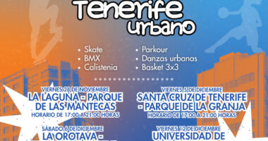 Tenerife Urbano, un proyecto que busca algo tan necesario como motivador: acercar la actividad físico-deportiva a los y las jóvenes