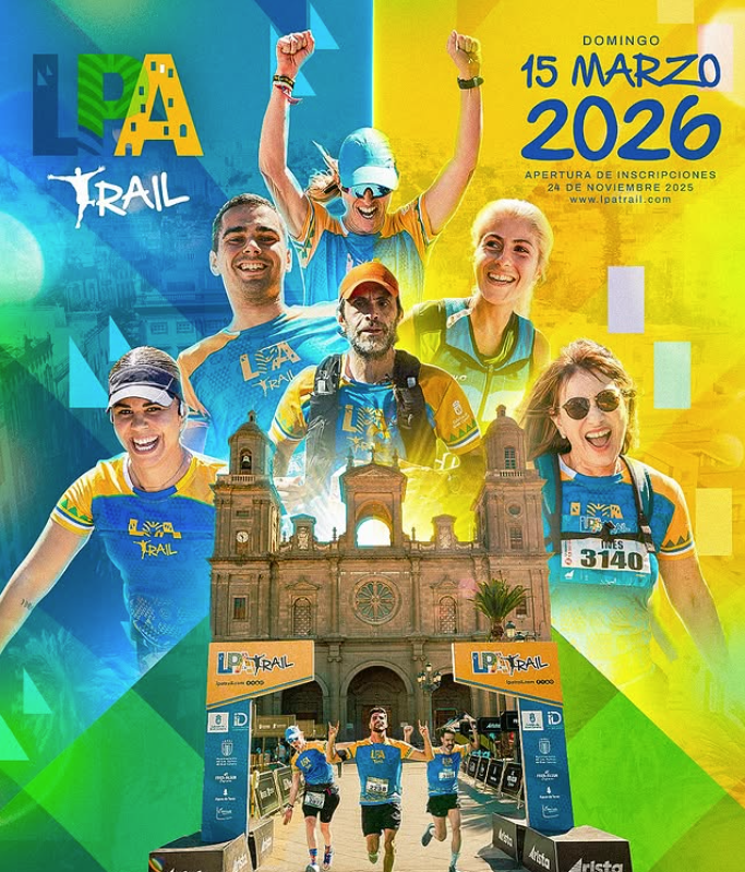 Te va el trail? ¿Te gusta la montaña y la emoción de correr entre barrancos? Pues apunta: domingo, 15 de marzo, vuelve la LPA Trail 2026.