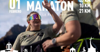 la Media Maratón La Palma, la única prueba de asfalto de media distancia en toda la isla... ¡y no es cualquier cosa!