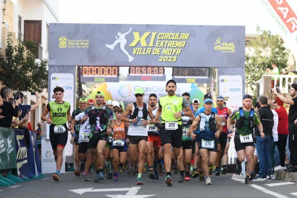 Ya está aquí. La Villa de Moya calienta motores para acoger una de sus pruebas más esperadas del año: la XIV Circular Extrema