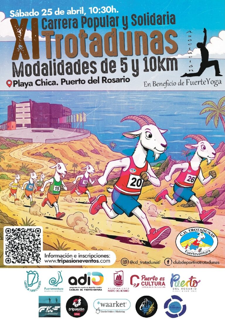 Hay carreras que se corren con las piernas y con el alma. La XI Carrera Popular y Solidaria Trotadunas 2026 es una de esas.