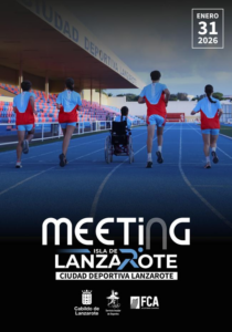 la Ciudad Deportiva de Lanzarote se convertirá en el epicentro del atletismo regional con la celebración del Meeting Isla de Lanzarote