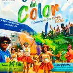 Carrera del Color de Los Realejos 2026, corre, ríe… y termina hecho un arcoíris