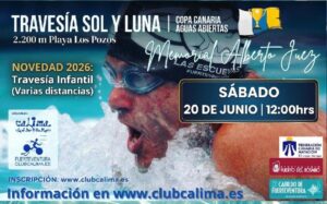 Hay eventos que van mucho más allá de la competición. Y la XVIII Travesía Sol y Luna 2026 - Memorial Alberto Juez tiene precisamente ese sabor.