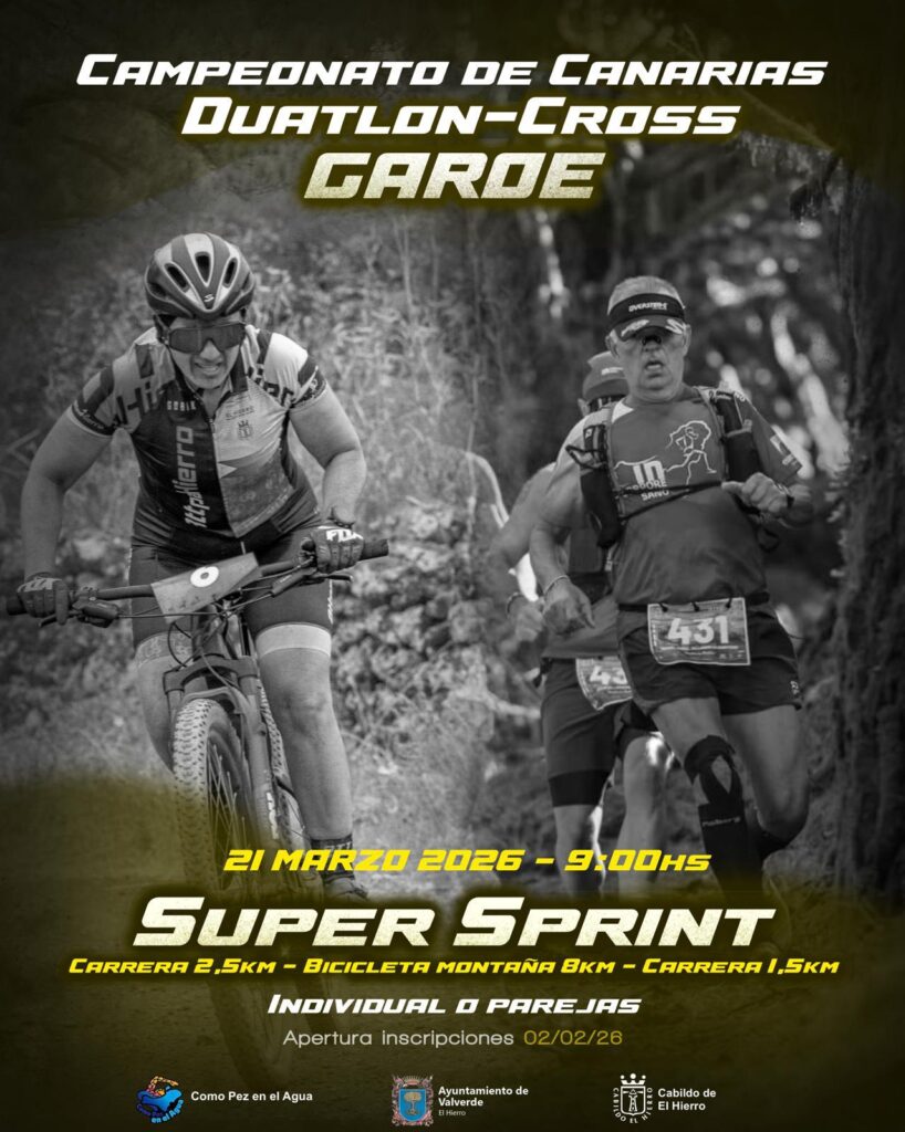 Se trata del I Duatlón Cross San Andrés, una prueba que nace con la intención de fomentar el deporte al aire libre.