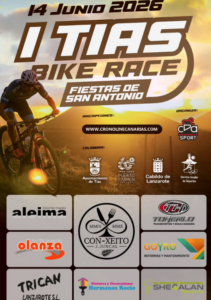 El próximo 14 de junio se celebrará la I Tías Bike Race, una BTT que nace con la idea de hacerse un hueco en el calendario de Lanzarote