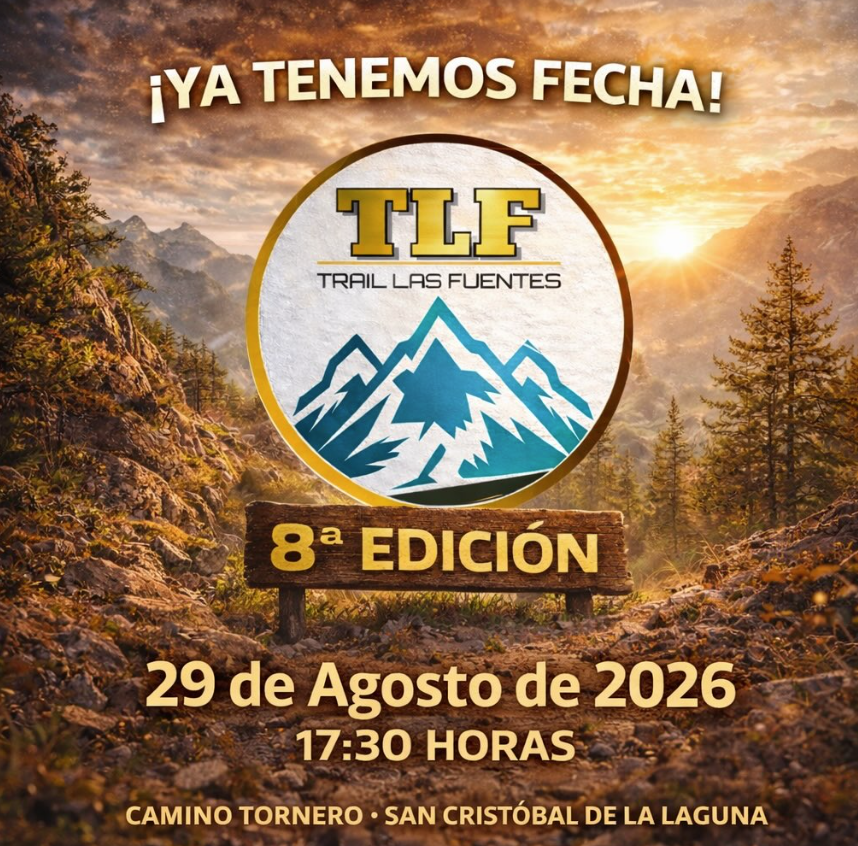 El Trail Las Fuentes celebrará su 8ª edición el próximo 29 de agosto, con salida prevista a las 17:30 horas en el barrio de Camino del Tornero