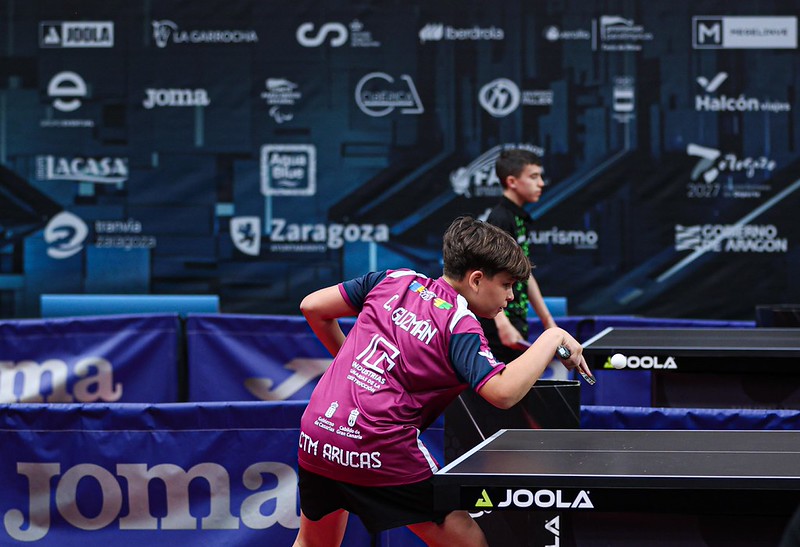 Canarias firma 13 podios en los Campeonatos de España de tenis de mesa en Zaragoza