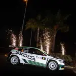 Lukyanuk y Kulikov amplían su ventaja en la segunda jornada del Rallye Ciudad de La Laguna